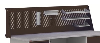Перфорированный экран Э-1,9В черный